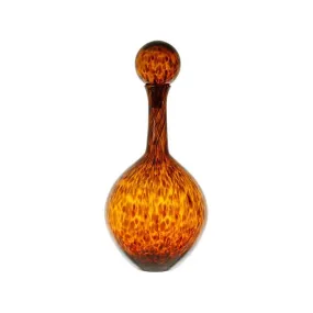 Côté Table – Grand vase soliflore « Agate » ambre, H50 cm